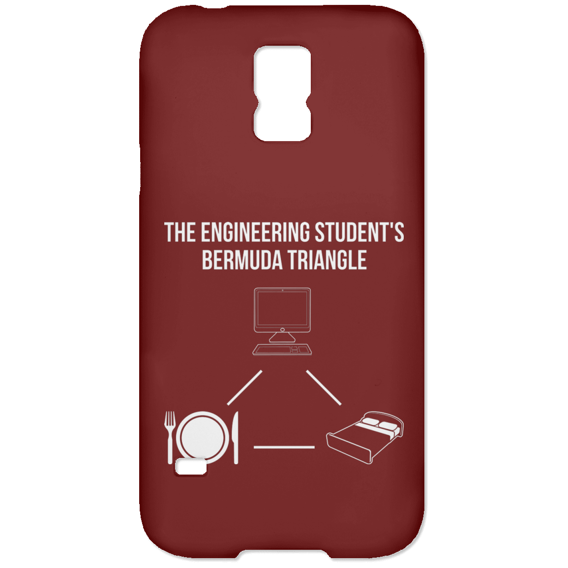 The Engineering Student's Bermuda Triangle (Phone Case)