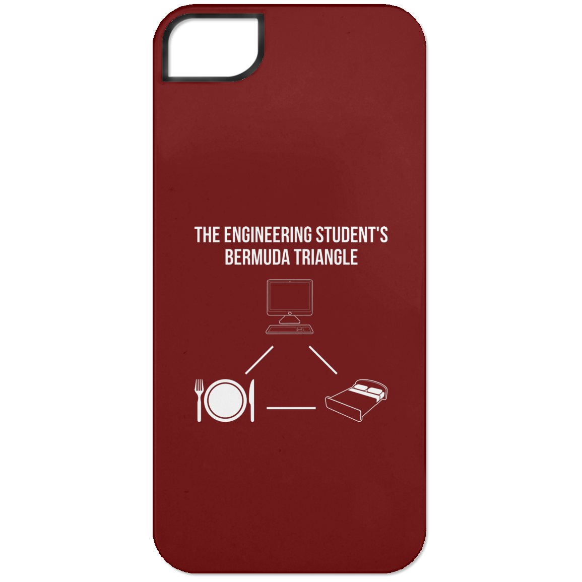 The Engineering Student's Bermuda Triangle (Phone Case)