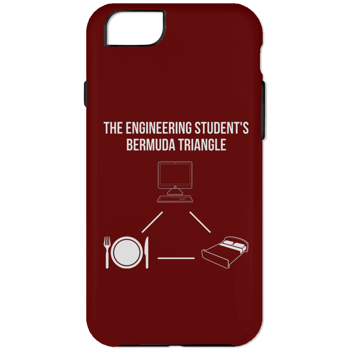The Engineering Student's Bermuda Triangle (Phone Case)
