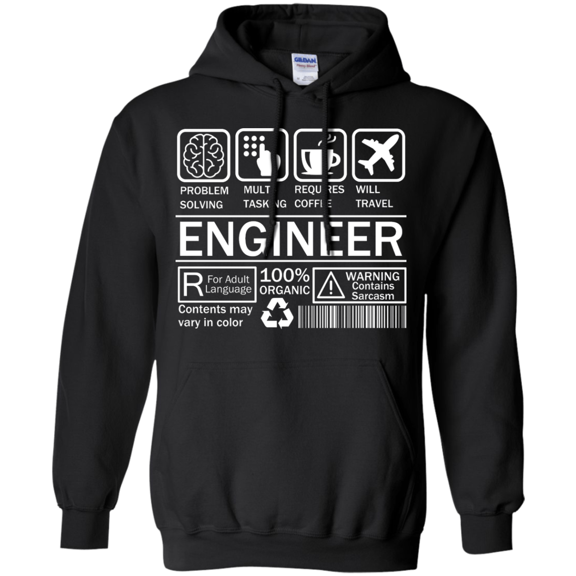 Engineer Warning Label - Engineering Outfitters