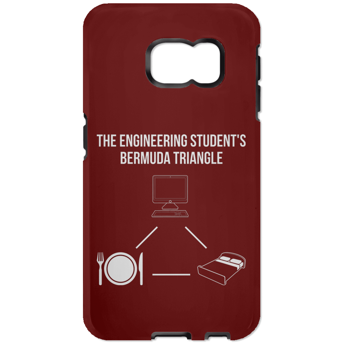The Engineering Student's Bermuda Triangle (Phone Case)