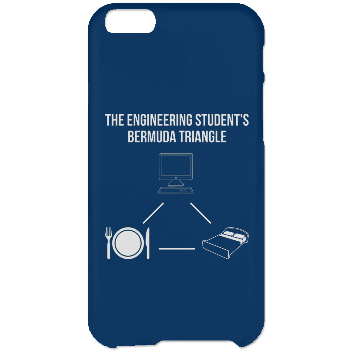 The Engineering Student's Bermuda Triangle (Phone Case)