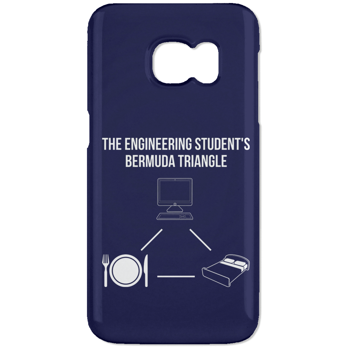 The Engineering Student's Bermuda Triangle (Phone Case)