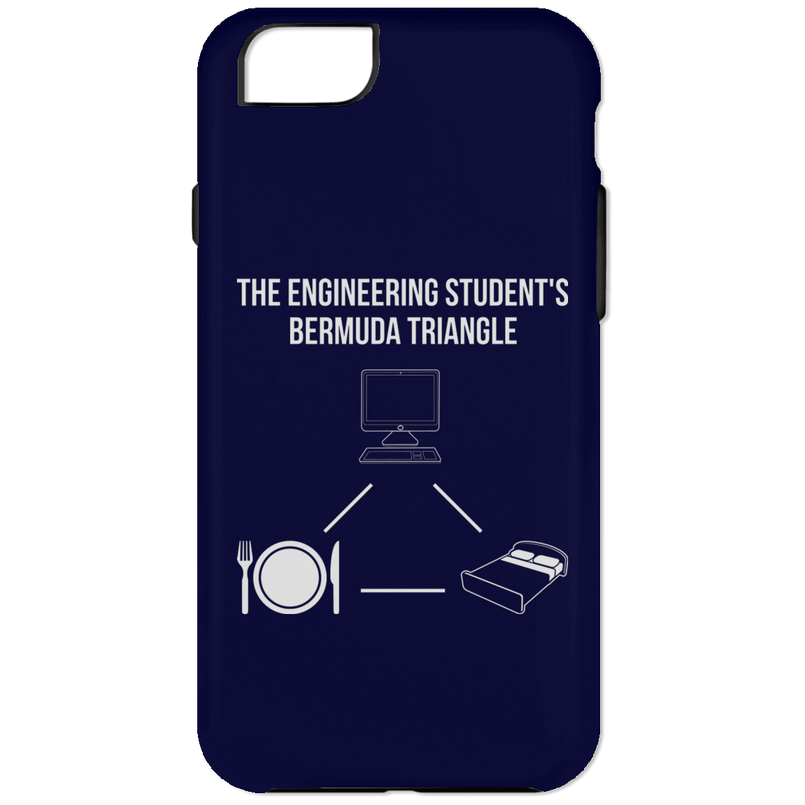 The Engineering Student's Bermuda Triangle (Phone Case)