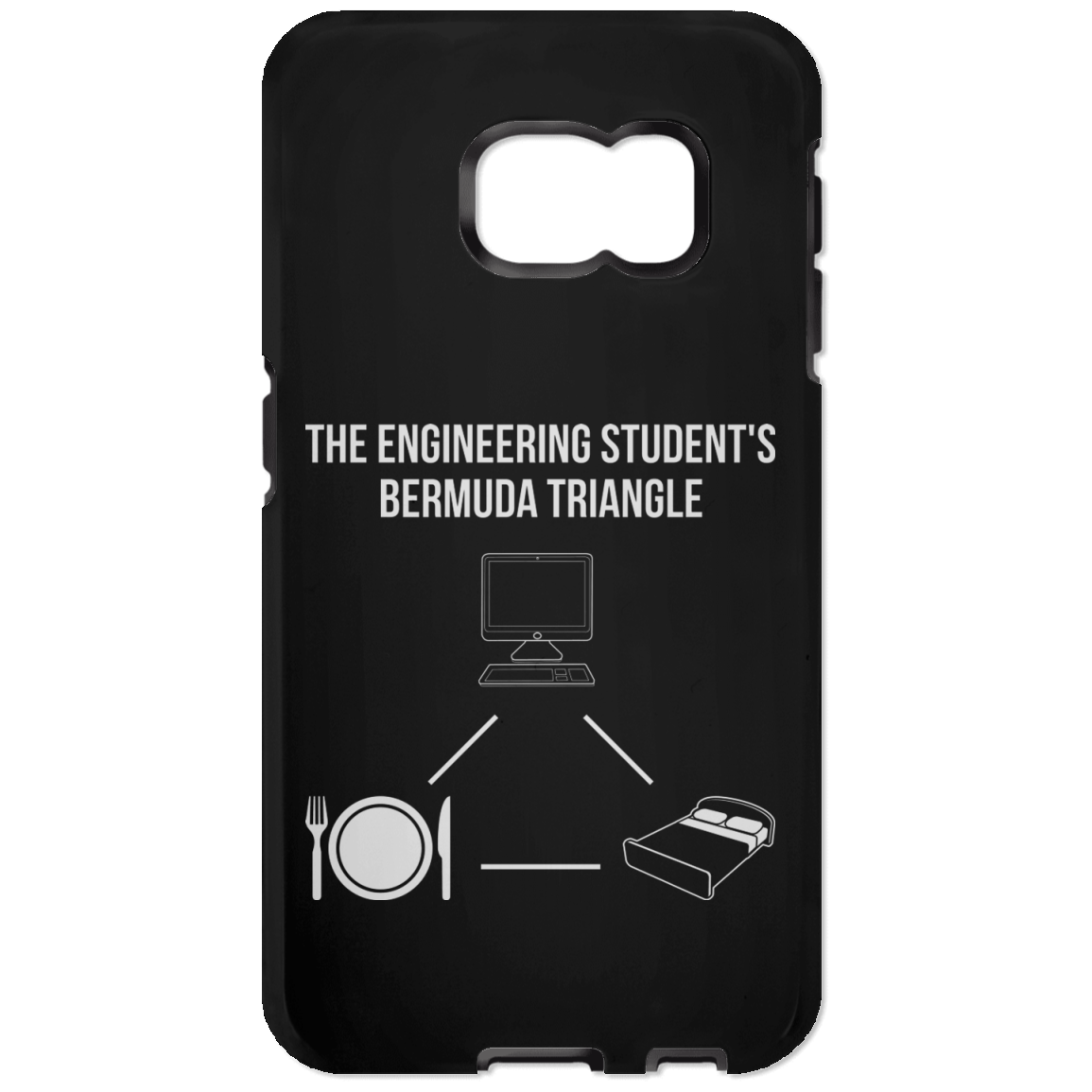 The Engineering Student's Bermuda Triangle (Phone Case)