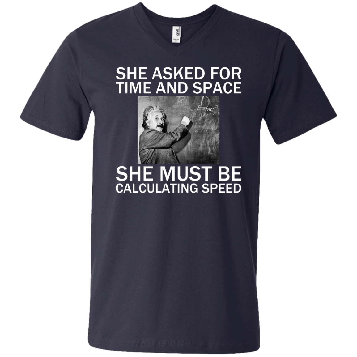 She Asked For Time And Space - She Must Be Calculating Speed - Engineering Outfitters