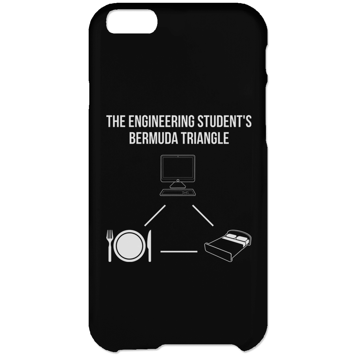 The Engineering Student's Bermuda Triangle (Phone Case)