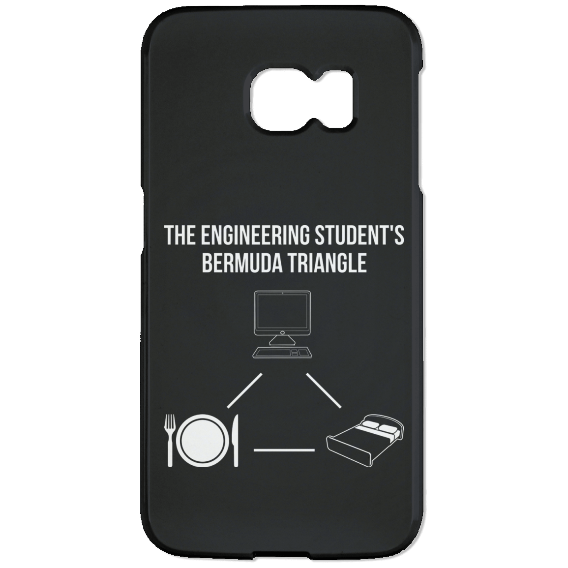 The Engineering Student's Bermuda Triangle (Phone Case)