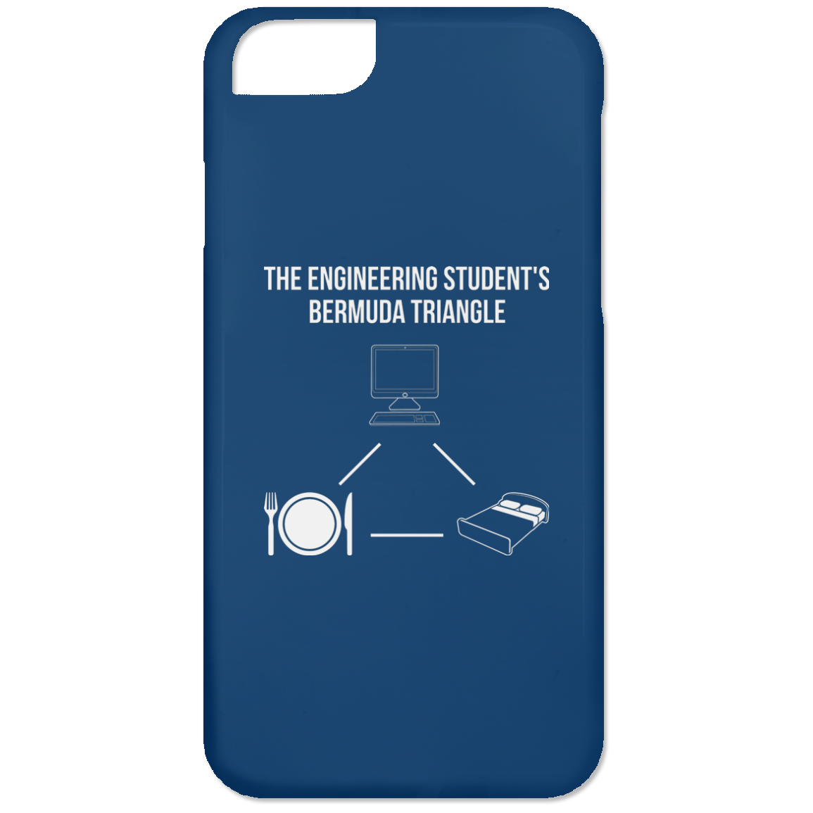 The Engineering Student's Bermuda Triangle (Phone Case)