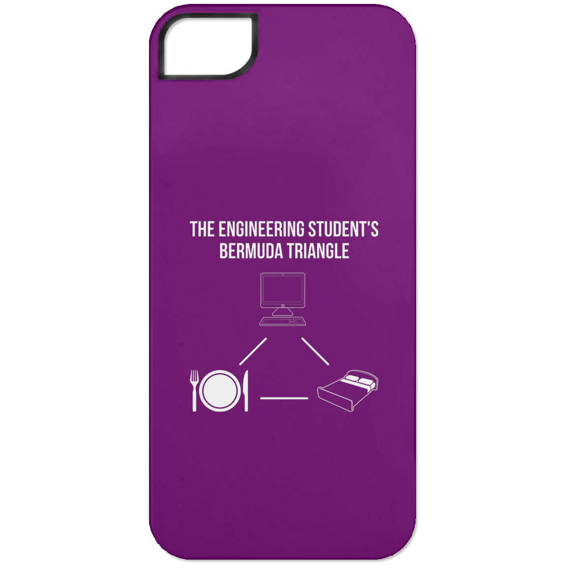 The Engineering Student's Bermuda Triangle (Phone Case)