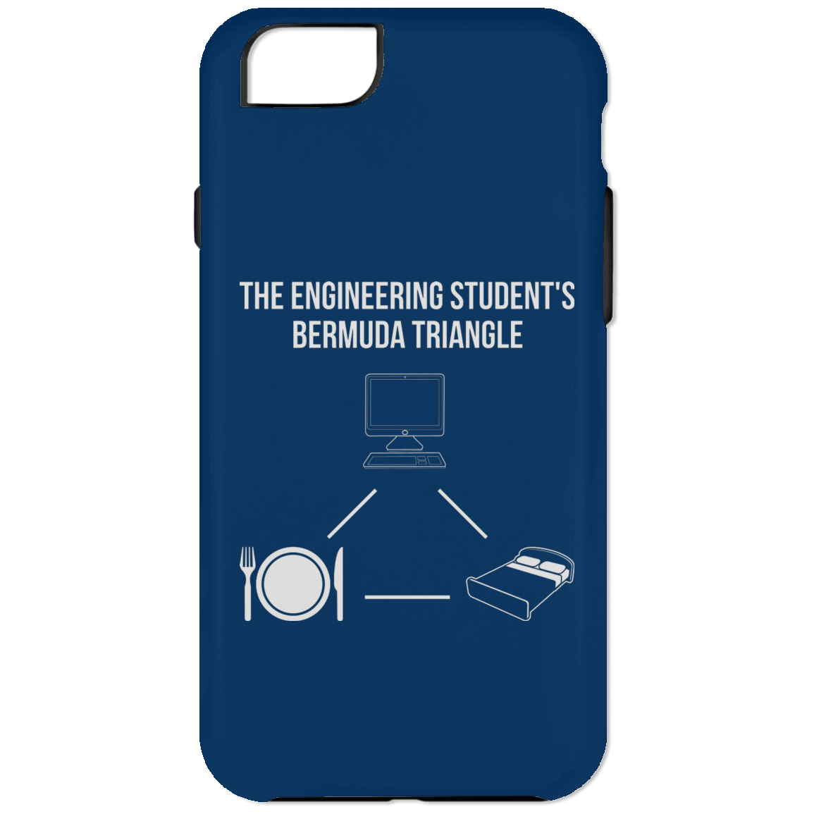The Engineering Student's Bermuda Triangle (Phone Case)