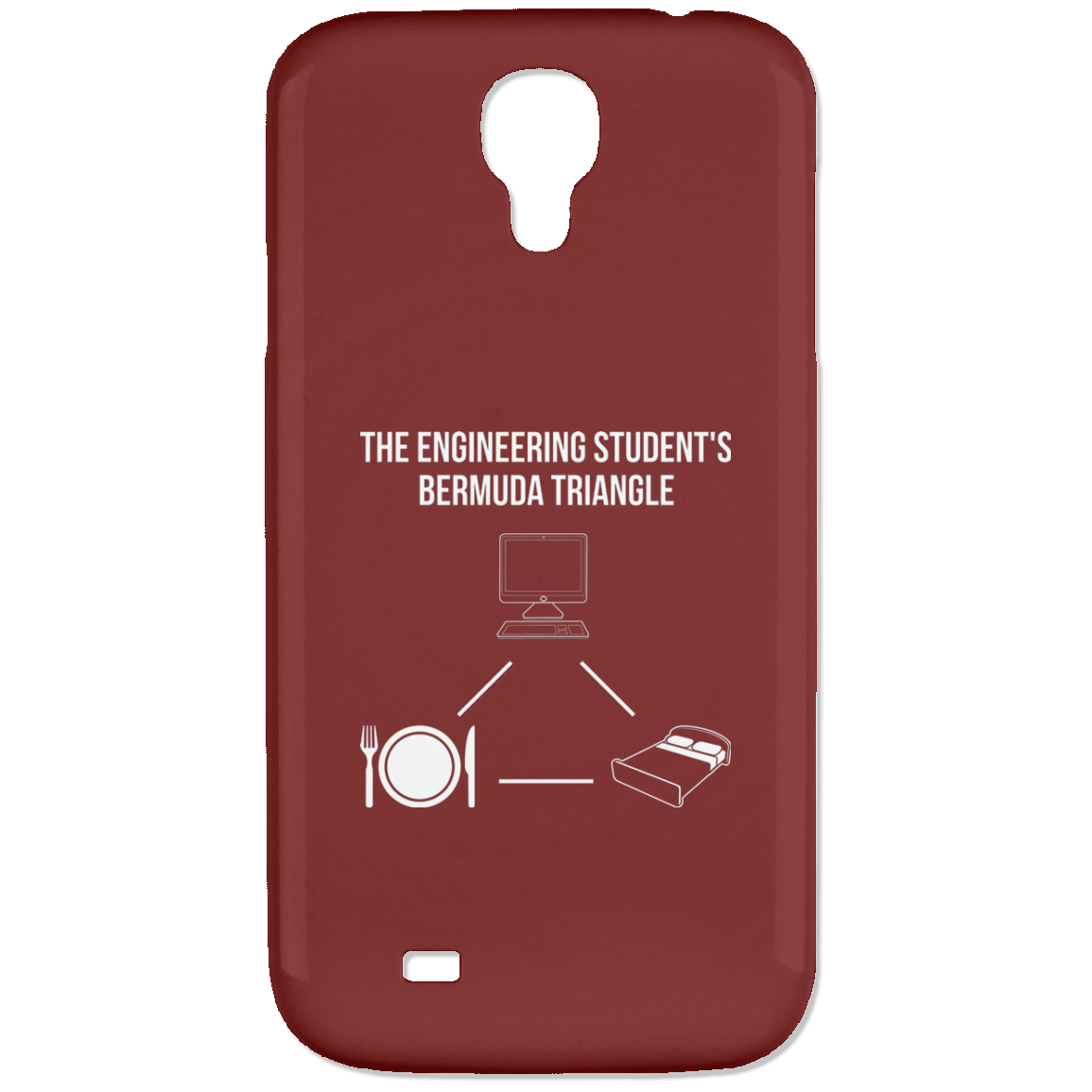 The Engineering Student's Bermuda Triangle (Phone Case)