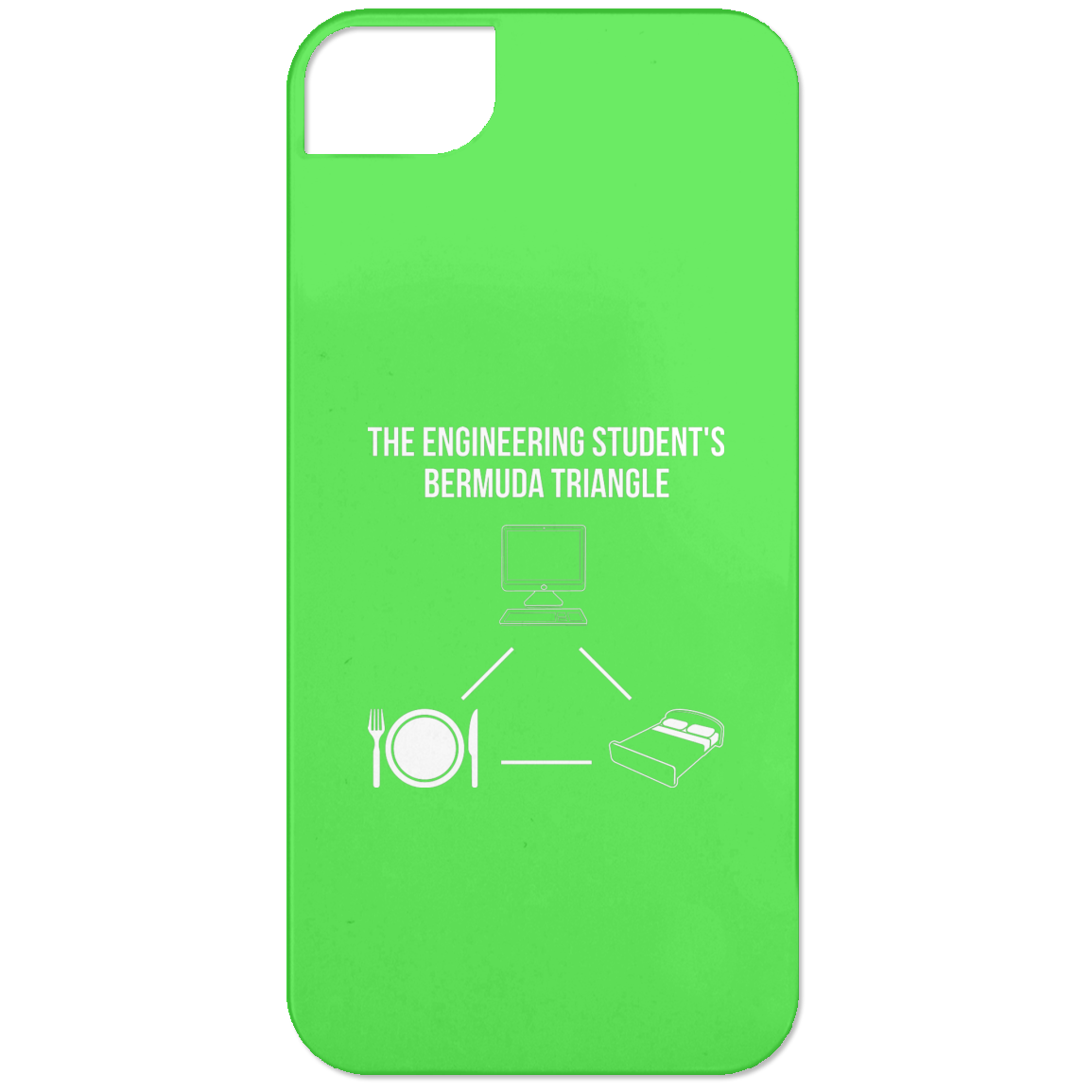 The Engineering Student's Bermuda Triangle (Phone Case)