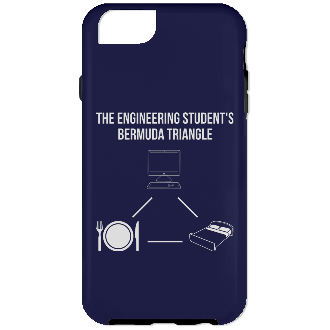 The Engineering Student's Bermuda Triangle (Phone Case)