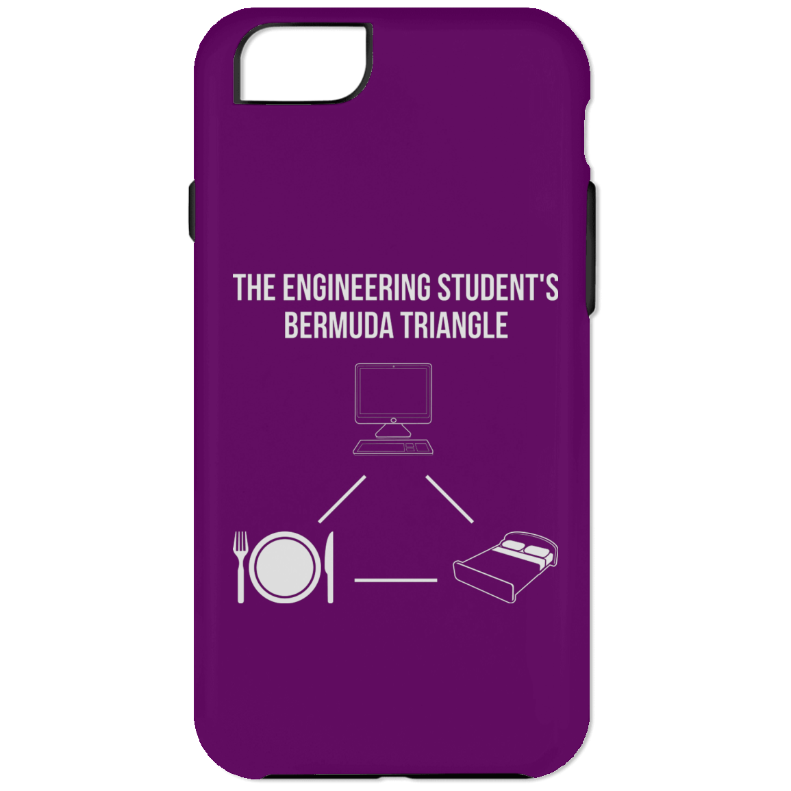 The Engineering Student's Bermuda Triangle (Phone Case)