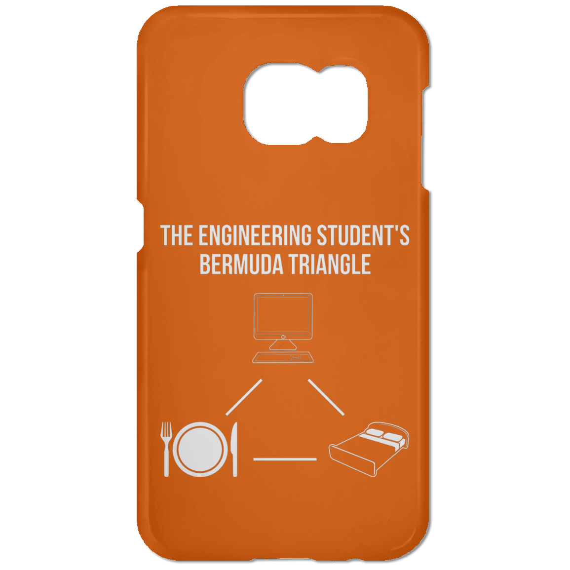 The Engineering Student's Bermuda Triangle (Phone Case)