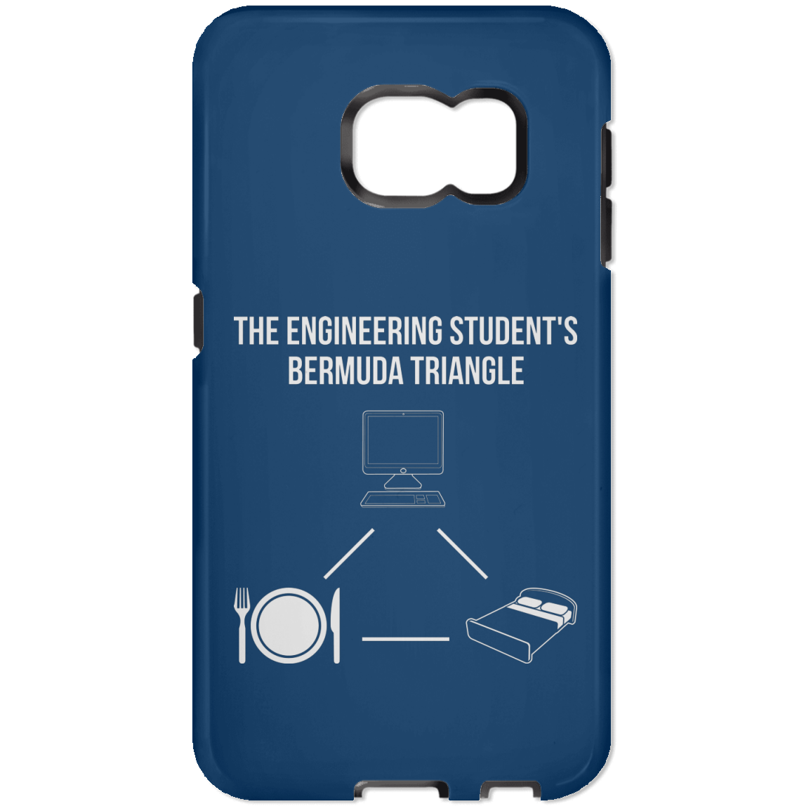 The Engineering Student's Bermuda Triangle (Phone Case)