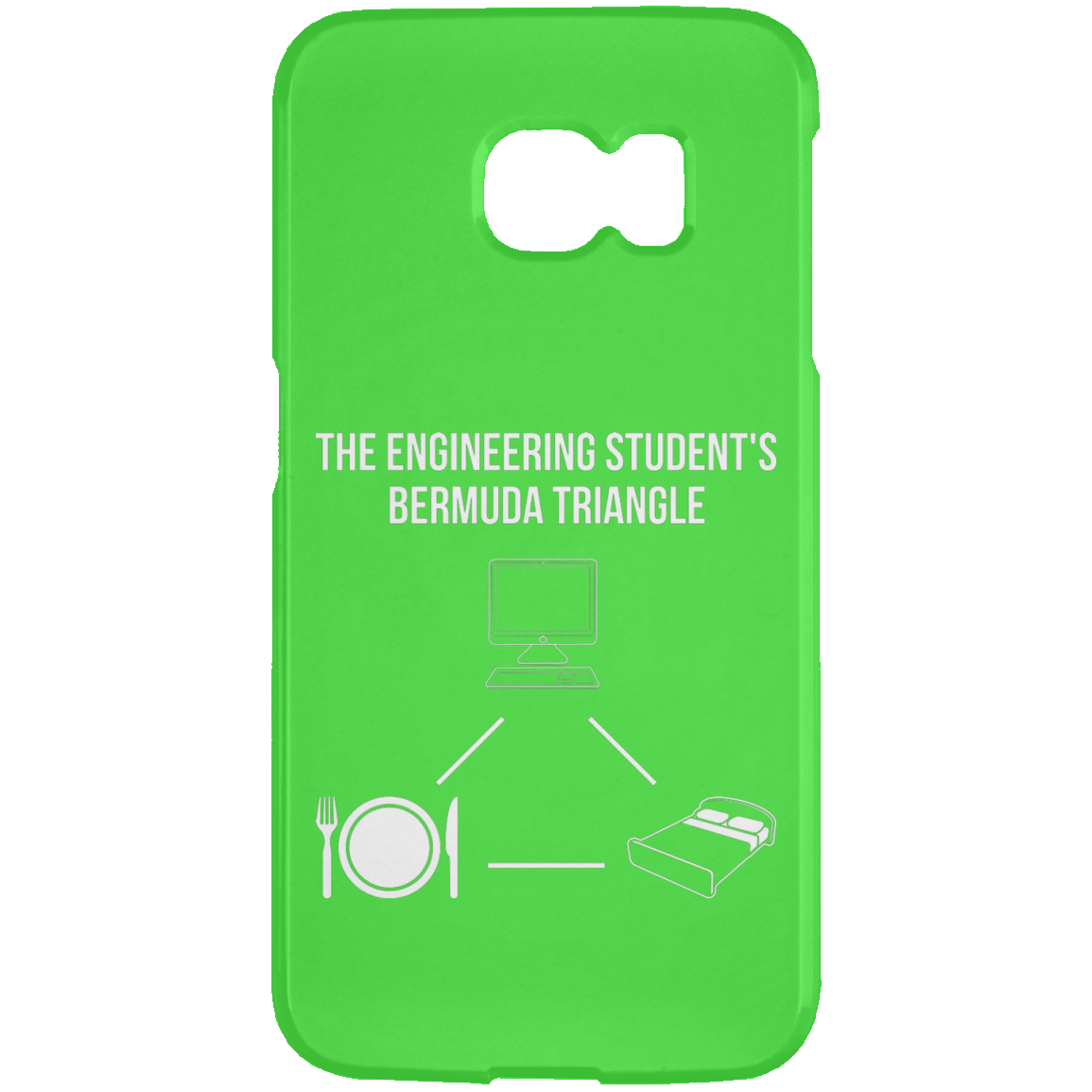 The Engineering Student's Bermuda Triangle (Phone Case)