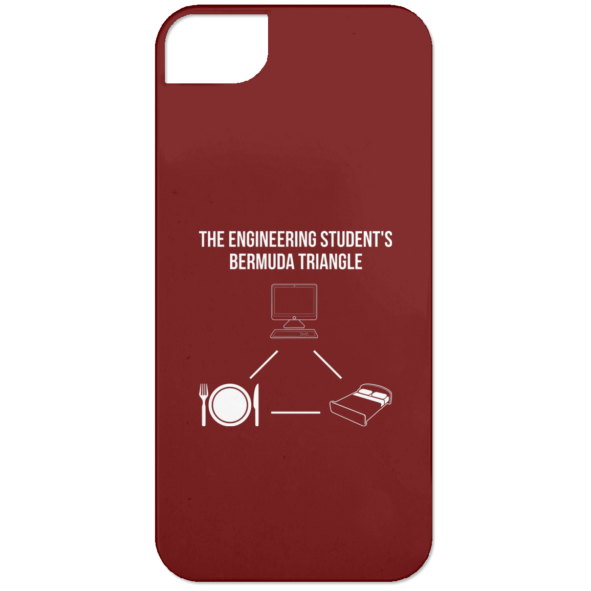 The Engineering Student's Bermuda Triangle (Phone Case)