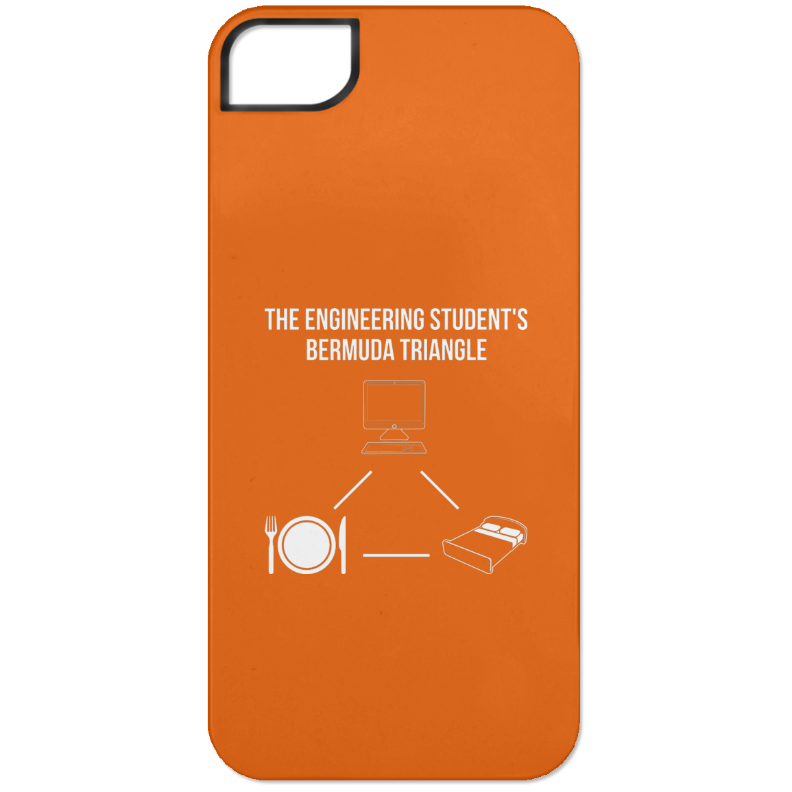 The Engineering Student's Bermuda Triangle (Phone Case)