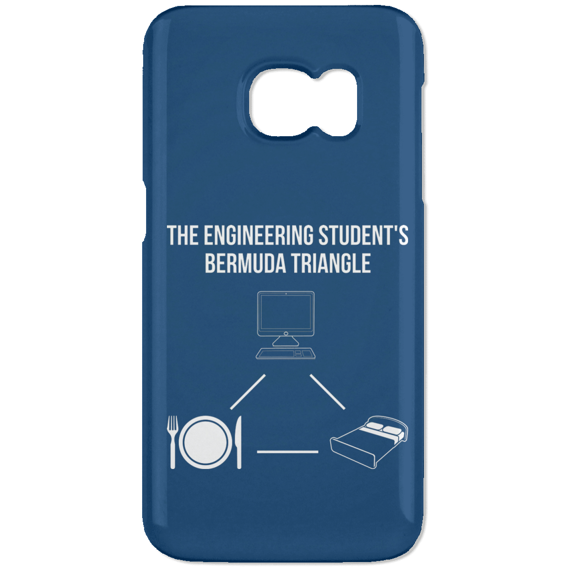 The Engineering Student's Bermuda Triangle (Phone Case)