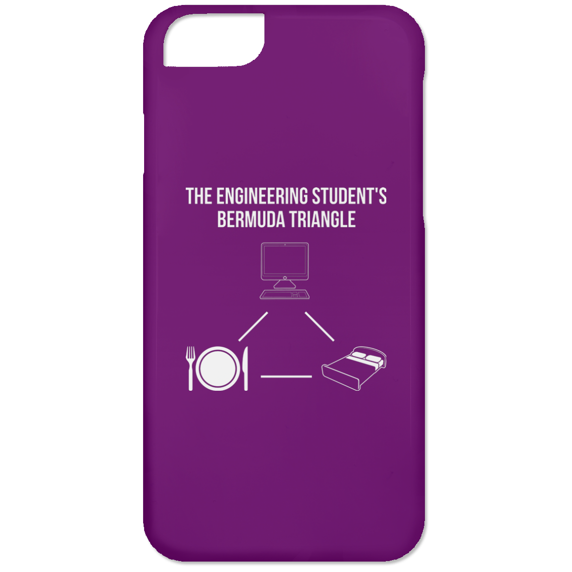 The Engineering Student's Bermuda Triangle (Phone Case)