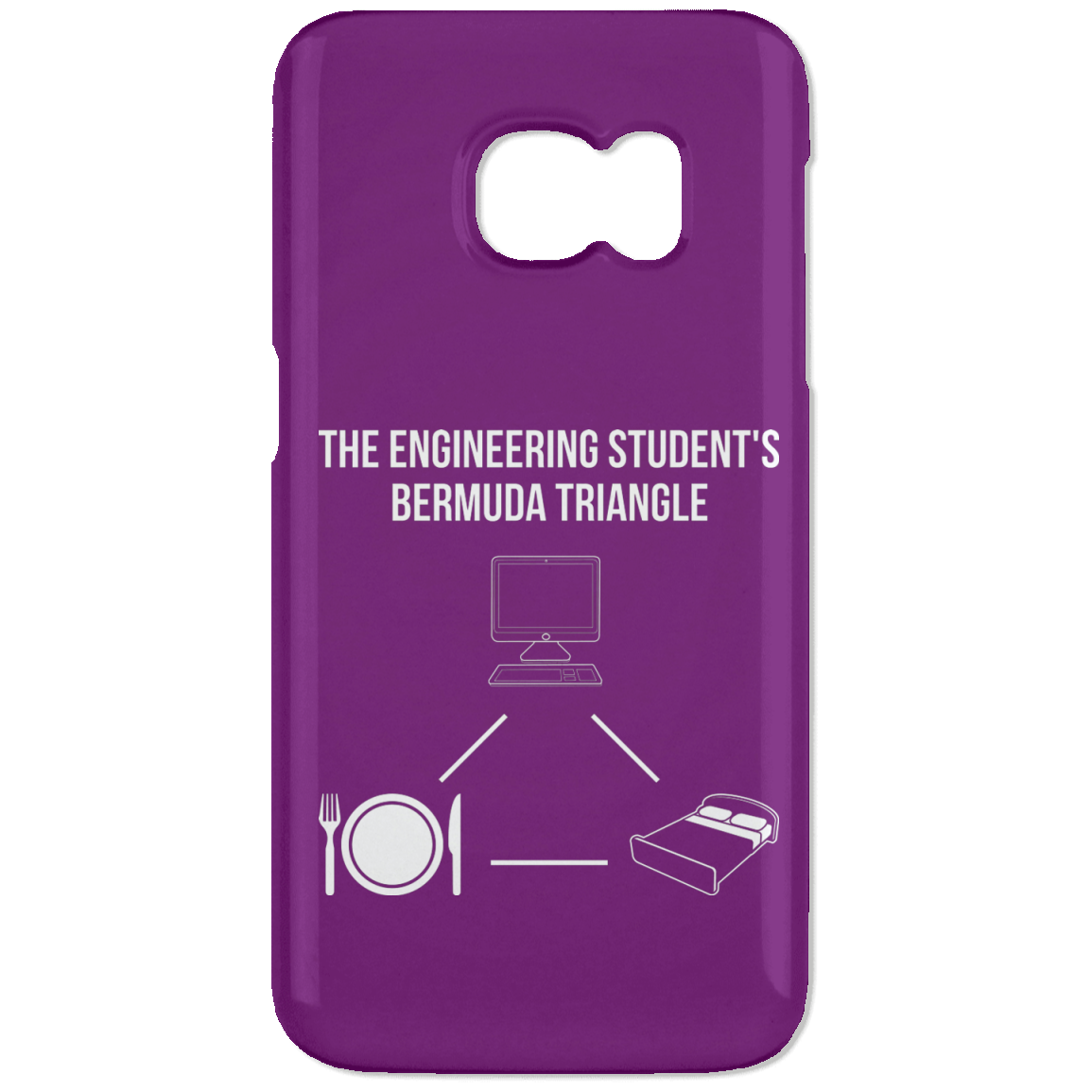 The Engineering Student's Bermuda Triangle (Phone Case)
