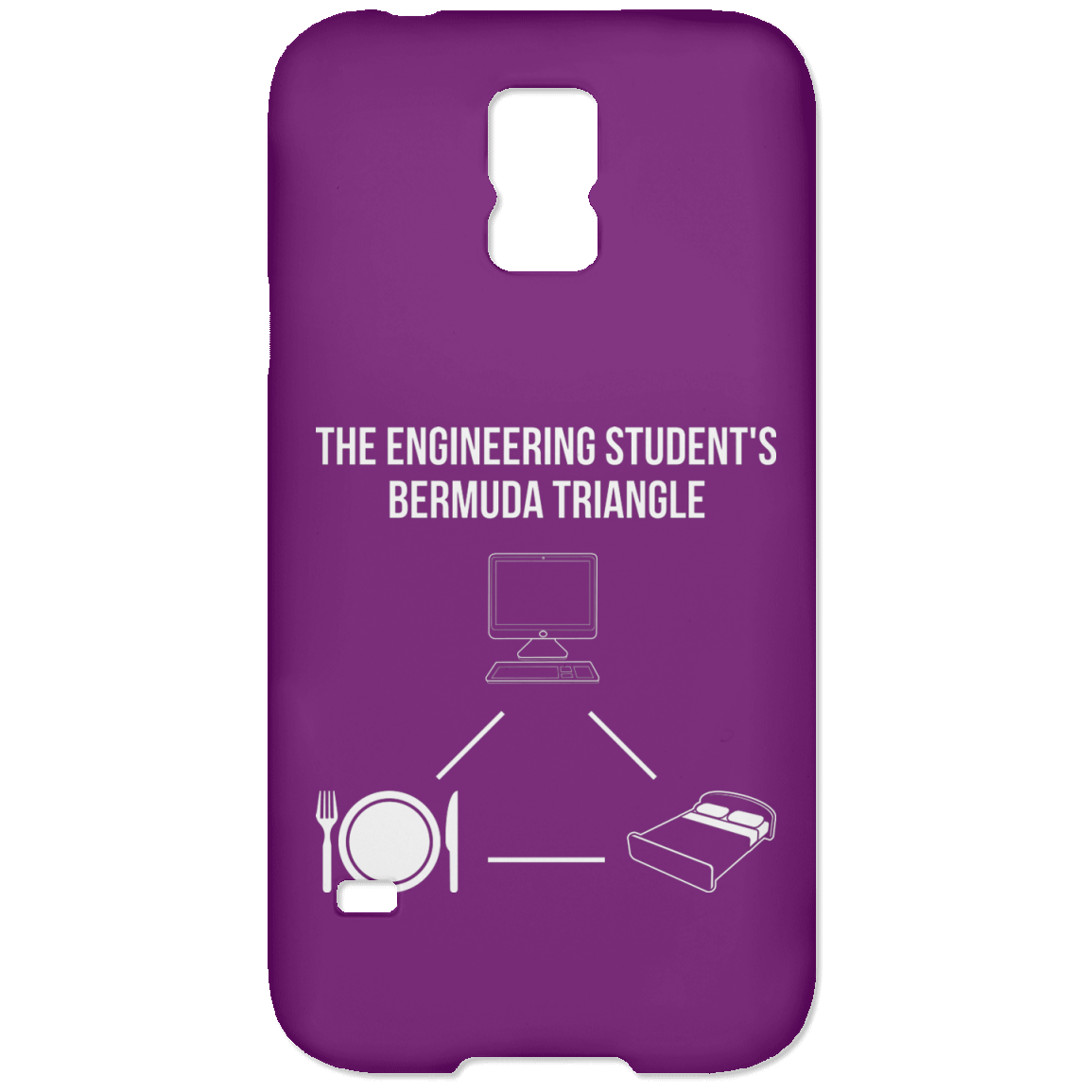 The Engineering Student's Bermuda Triangle (Phone Case)