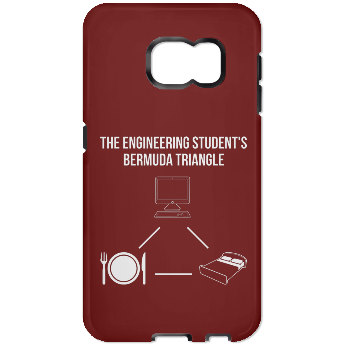 The Engineering Student's Bermuda Triangle (Phone Case)