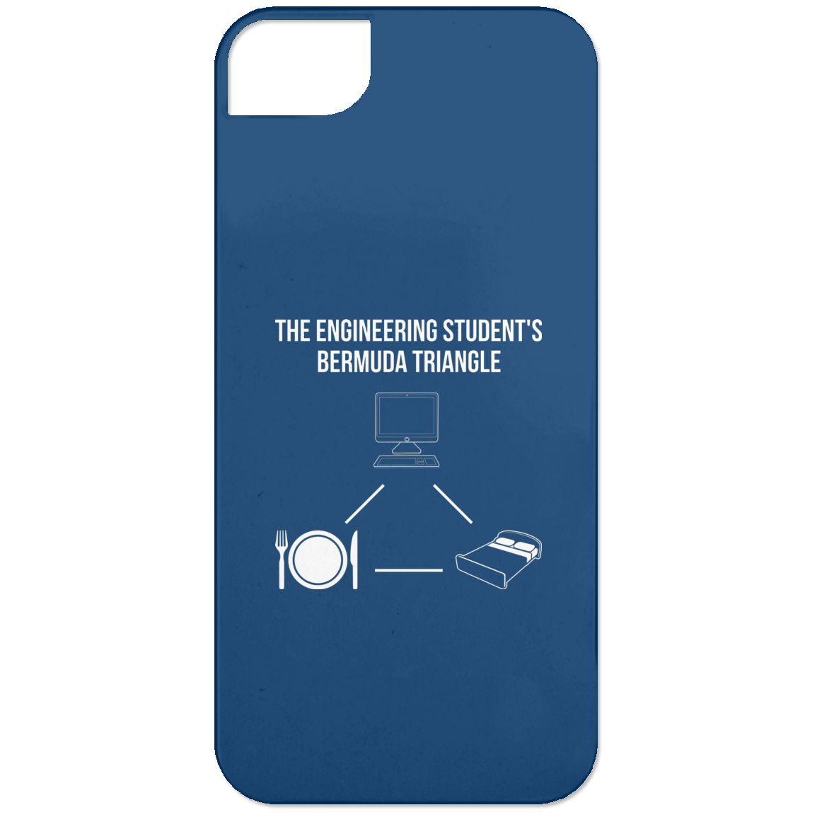 The Engineering Student's Bermuda Triangle (Phone Case)