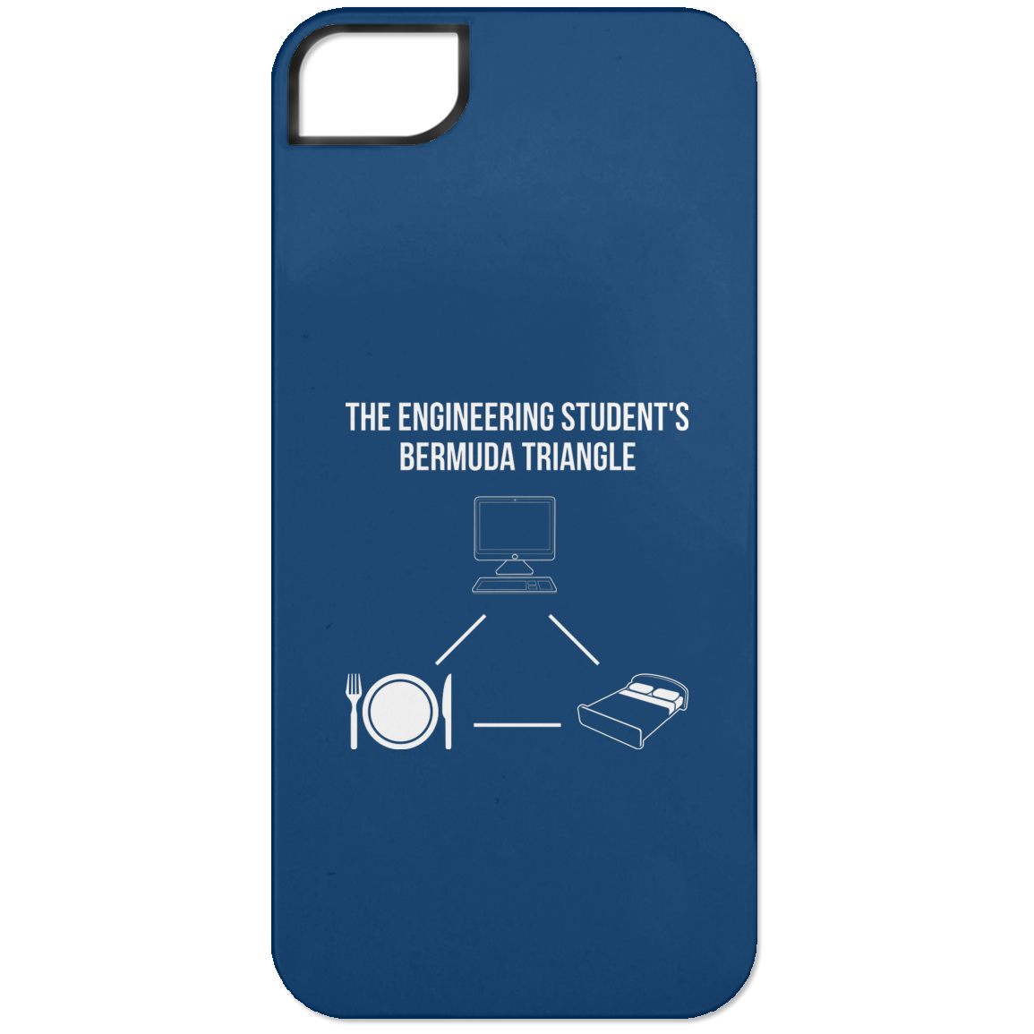 The Engineering Student's Bermuda Triangle (Phone Case)