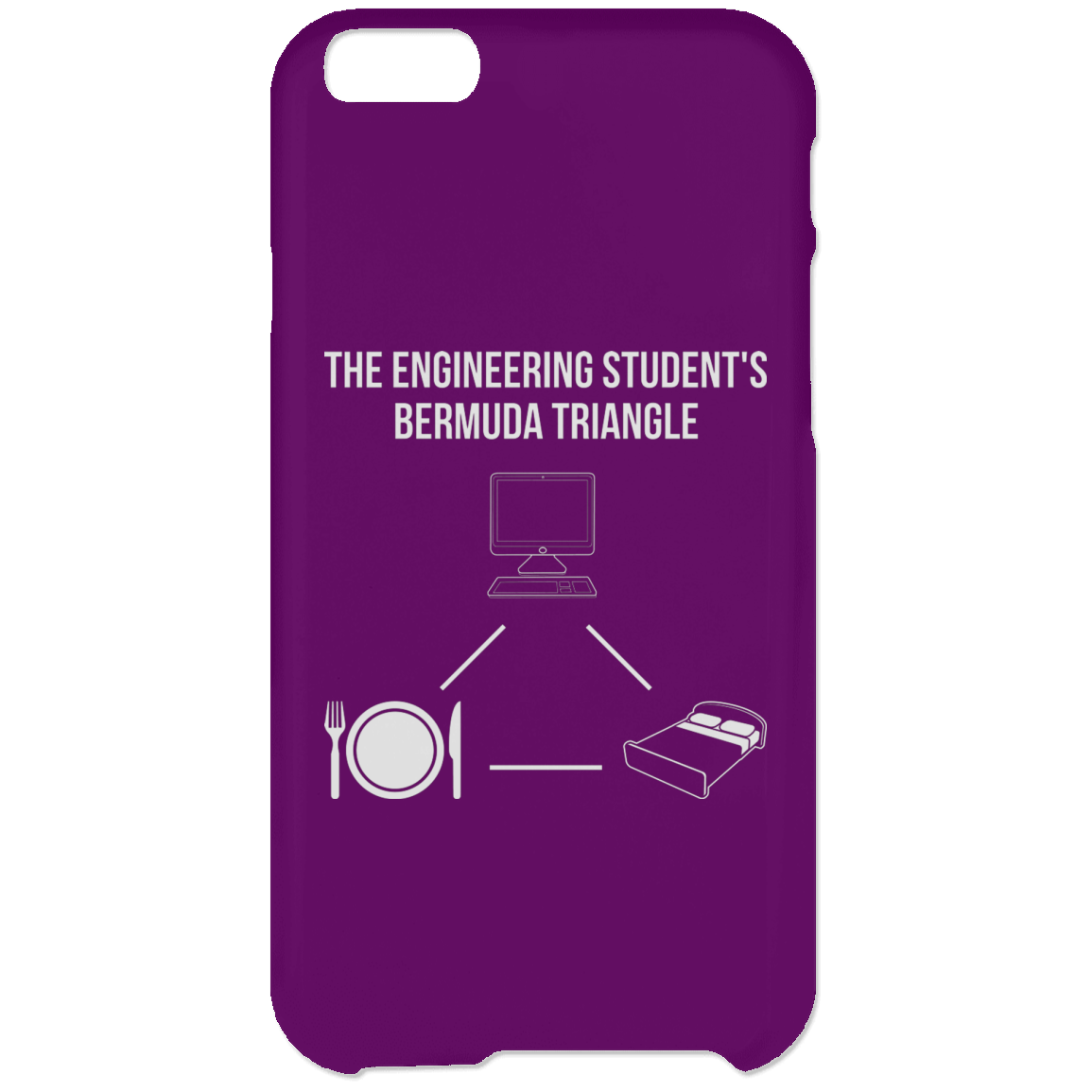 The Engineering Student's Bermuda Triangle (Phone Case)