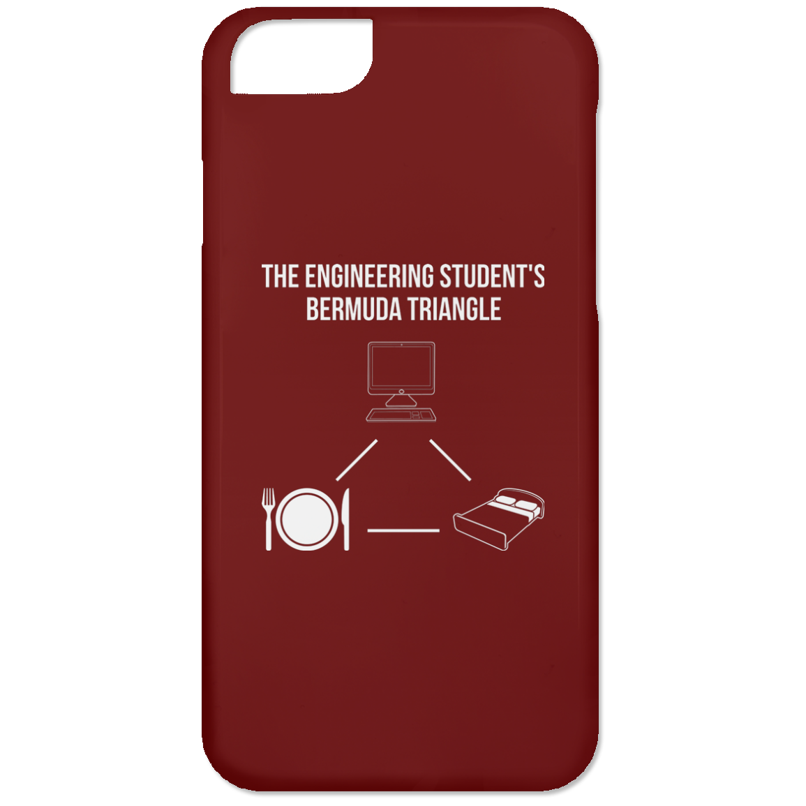 The Engineering Student's Bermuda Triangle (Phone Case)