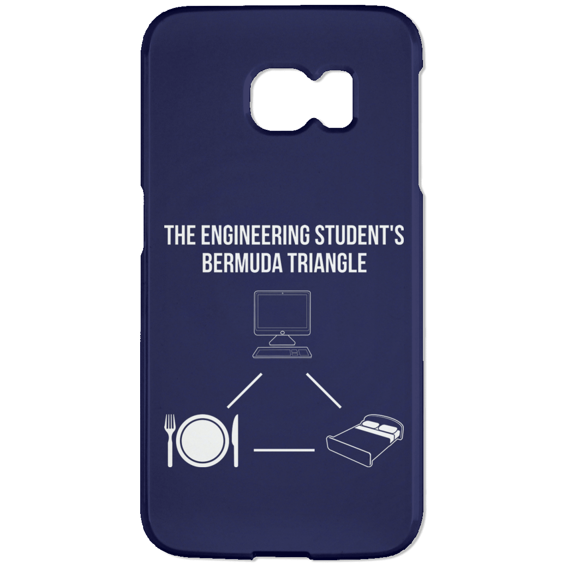 The Engineering Student's Bermuda Triangle (Phone Case)