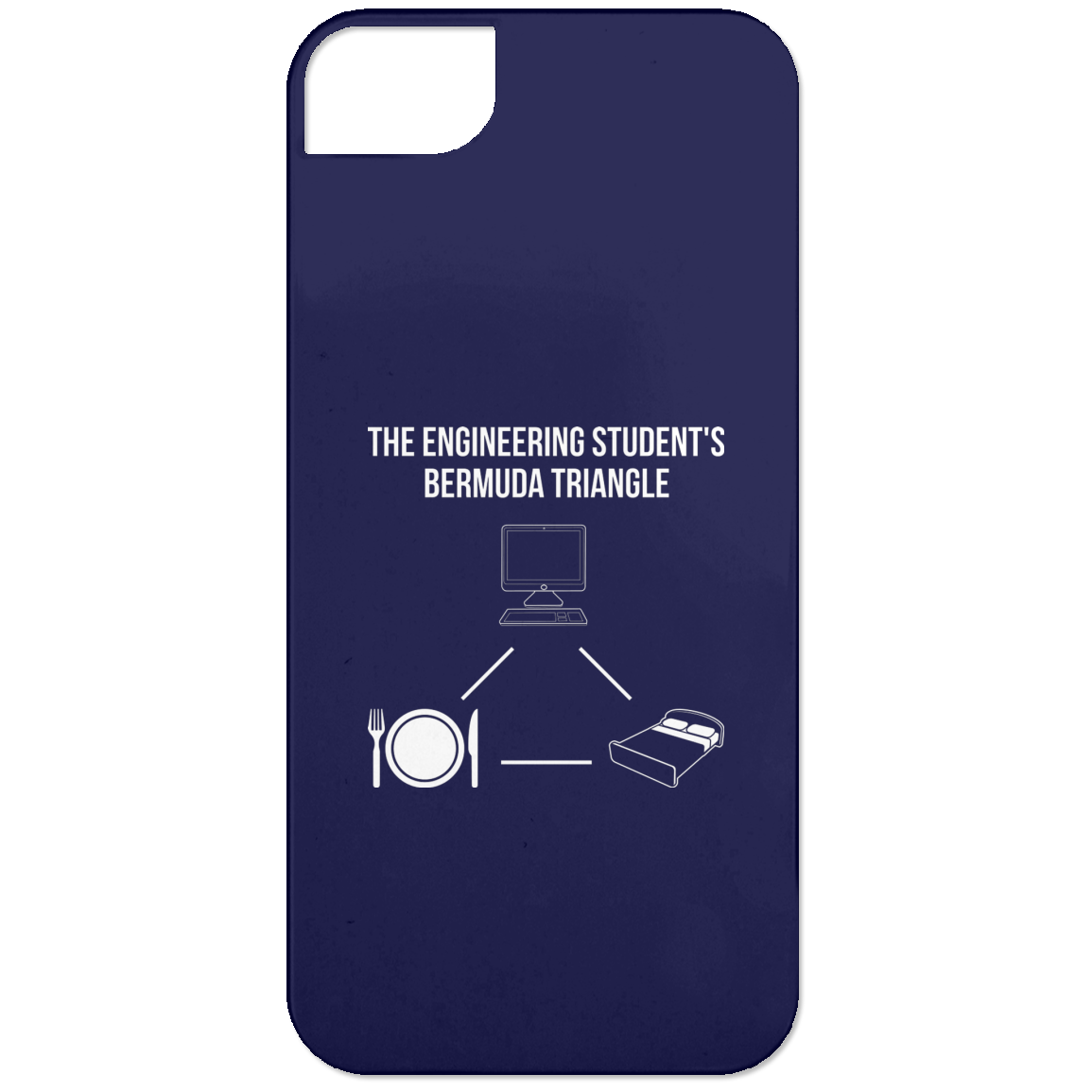 The Engineering Student's Bermuda Triangle (Phone Case)
