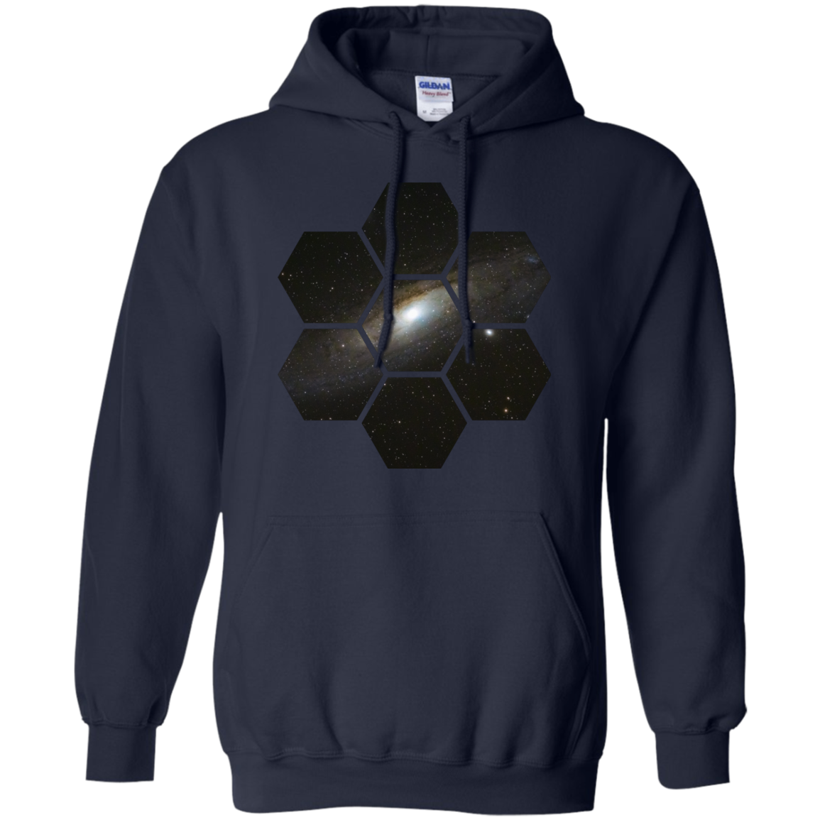 Hexagonal Andromeda Galaxy