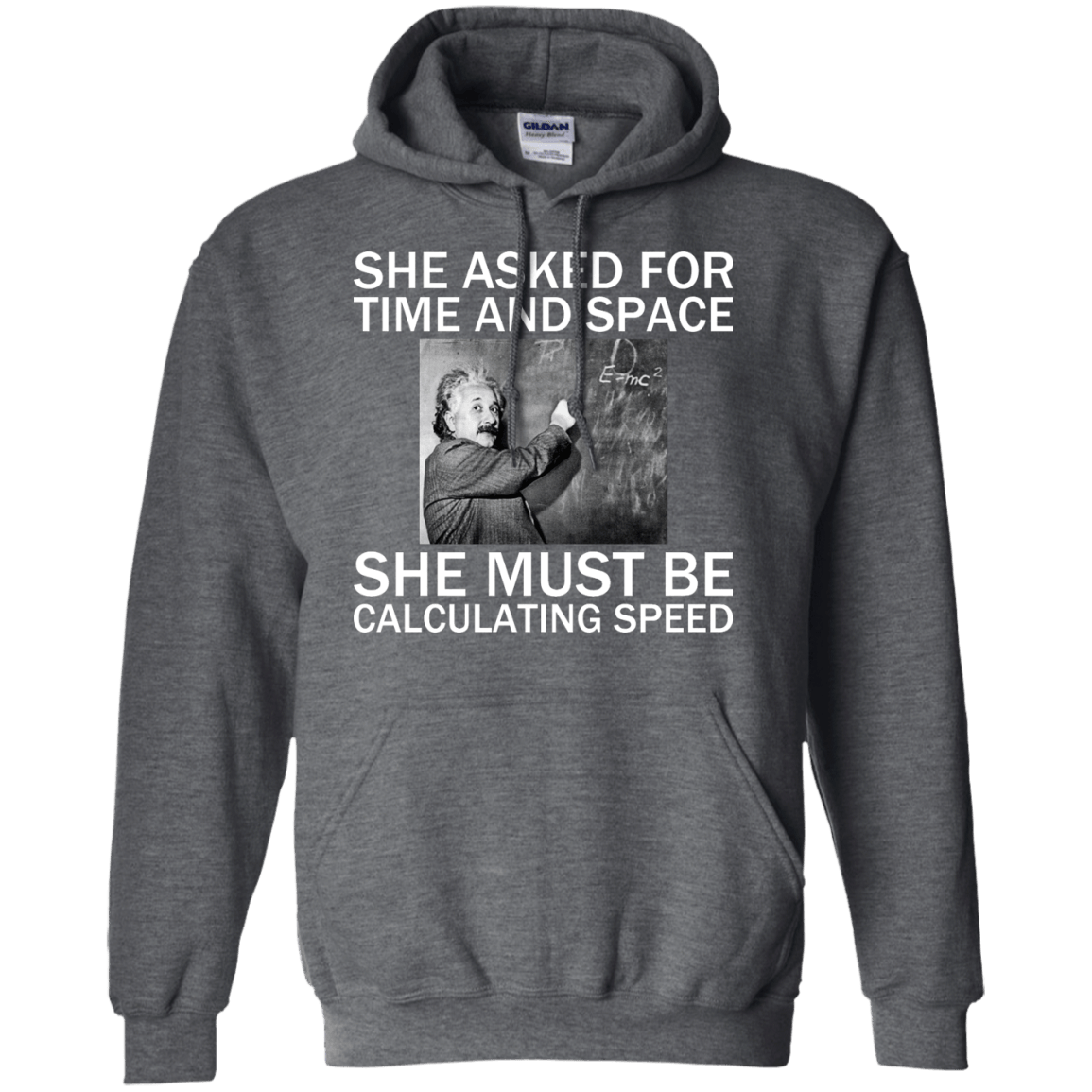 She Asked For Time And Space - She Must Be Calculating Speed - Engineering Outfitters