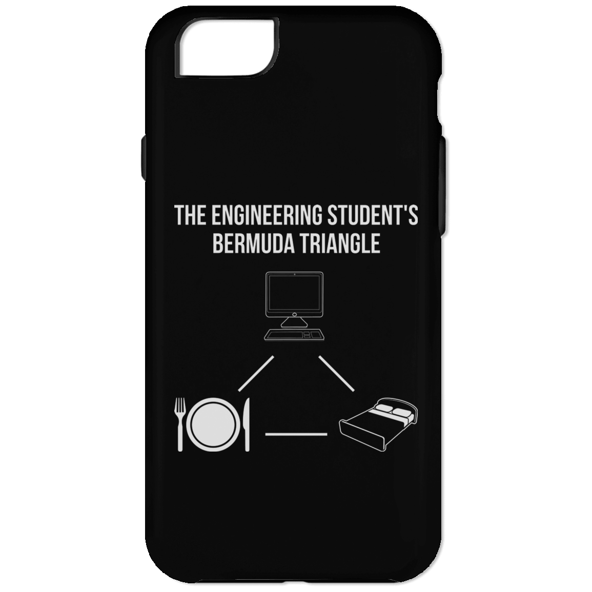 The Engineering Student's Bermuda Triangle (Phone Case)