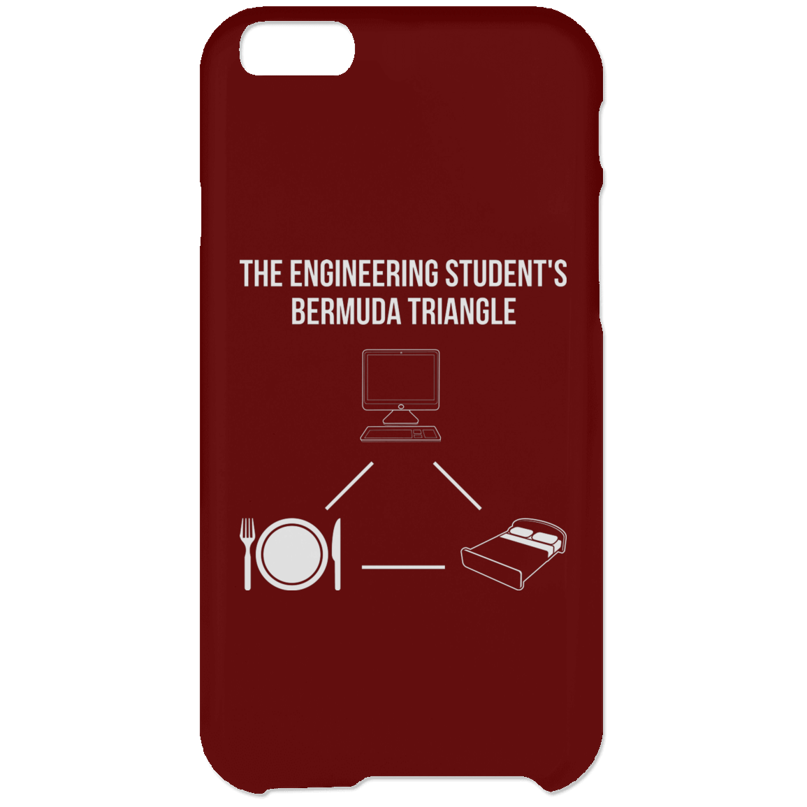 The Engineering Student's Bermuda Triangle (Phone Case)