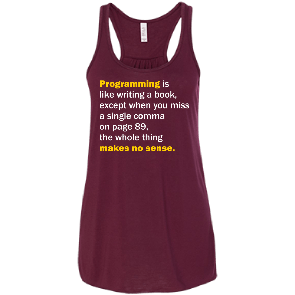 Programming Is Like Writing A Book - Engineering Outfitters