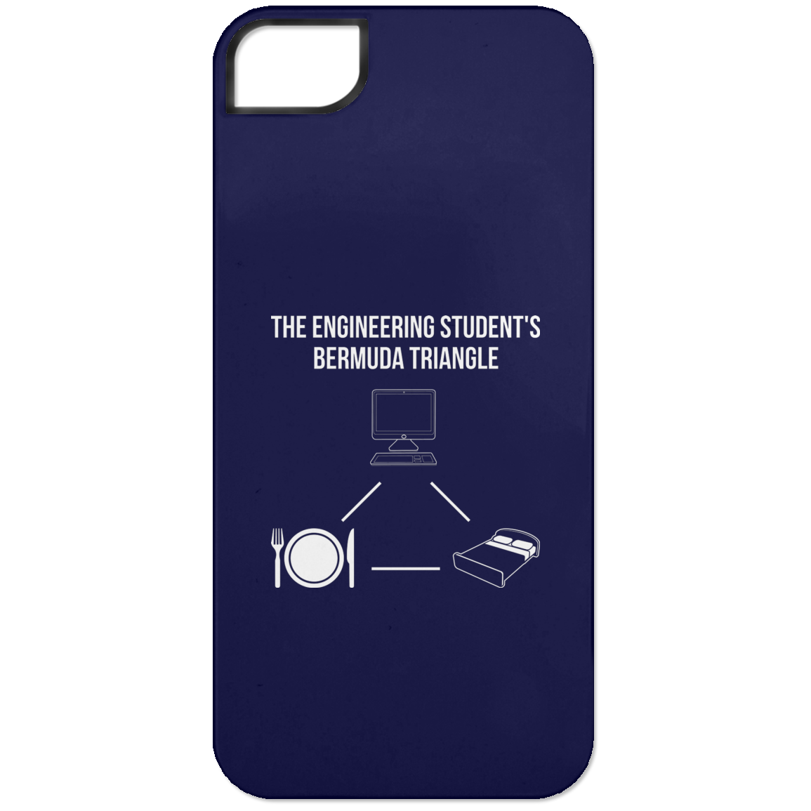 The Engineering Student's Bermuda Triangle (Phone Case)