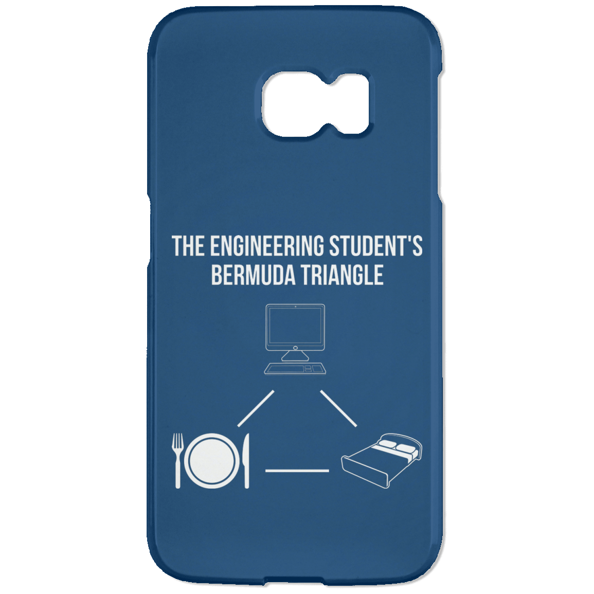 The Engineering Student's Bermuda Triangle (Phone Case)