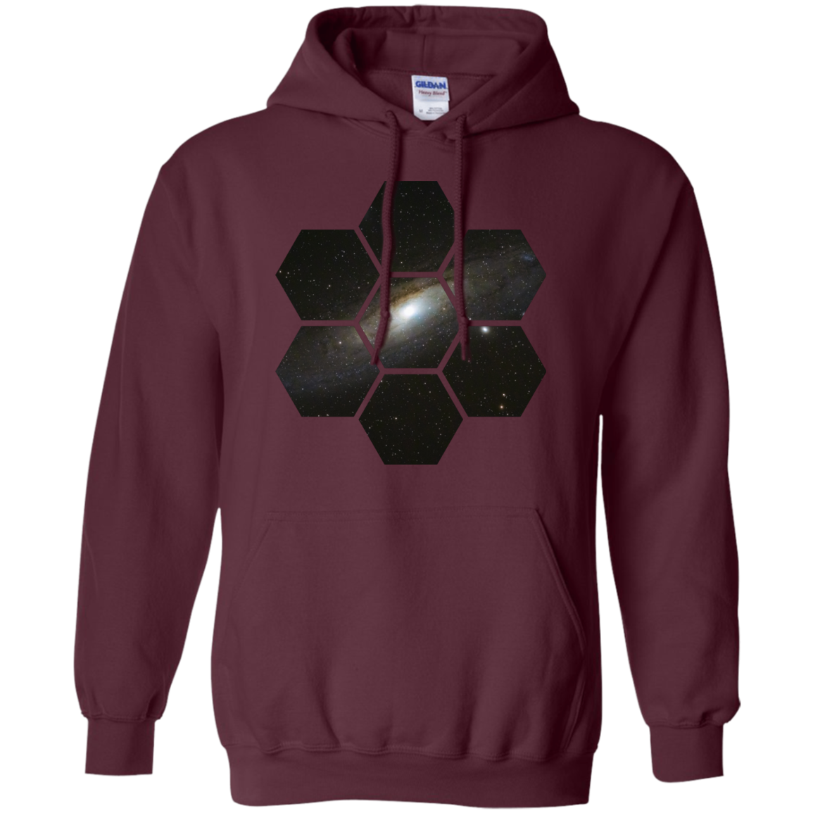 Hexagonal Andromeda Galaxy