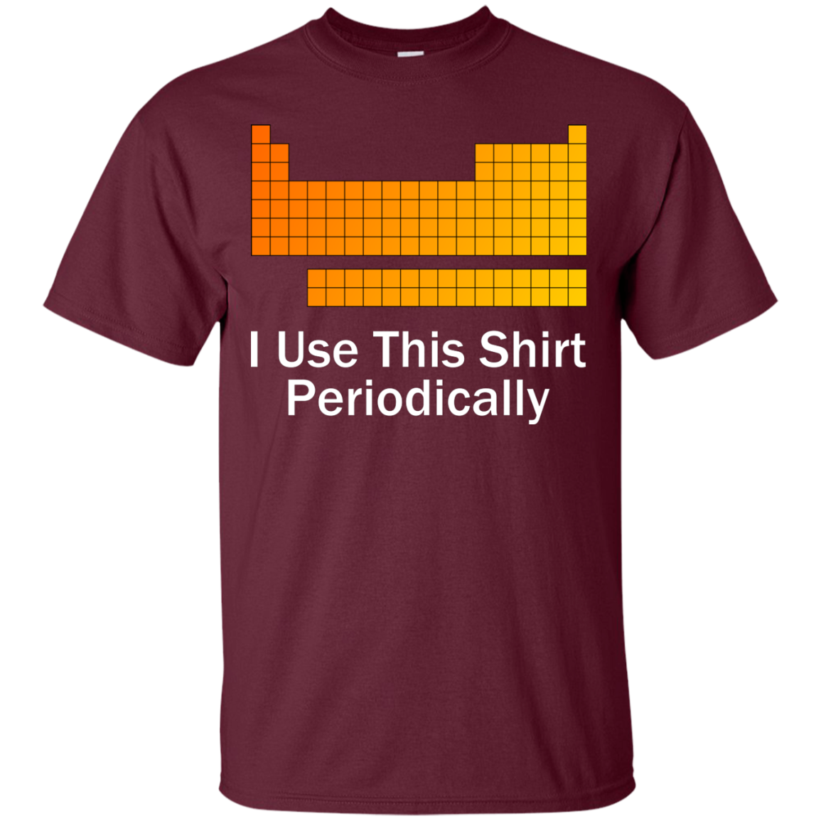 Utilizo esta camiseta periódicamente