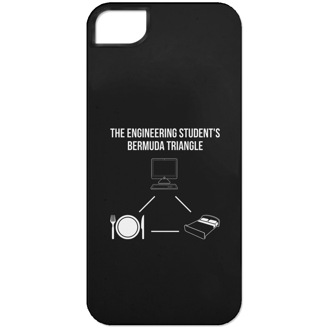 The Engineering Student's Bermuda Triangle (Phone Case)