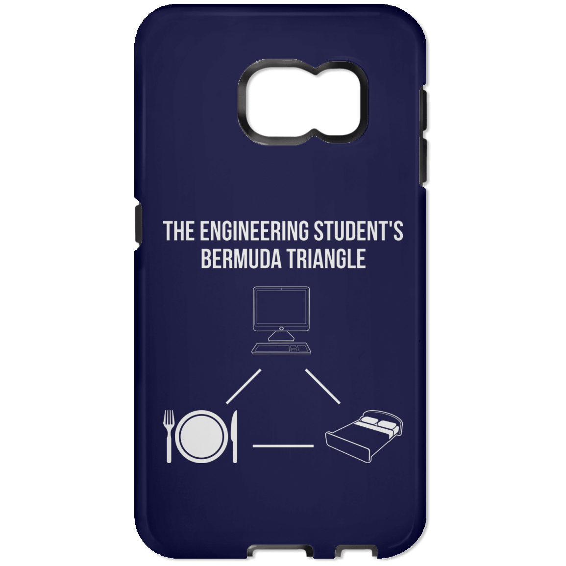 The Engineering Student's Bermuda Triangle (Phone Case)