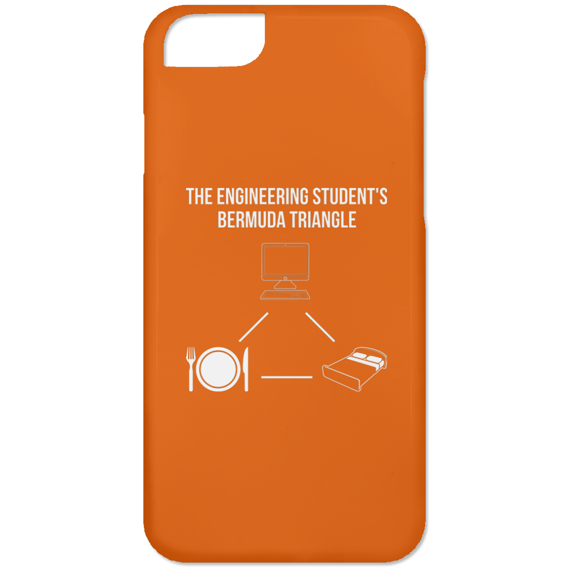 The Engineering Student's Bermuda Triangle (Phone Case)