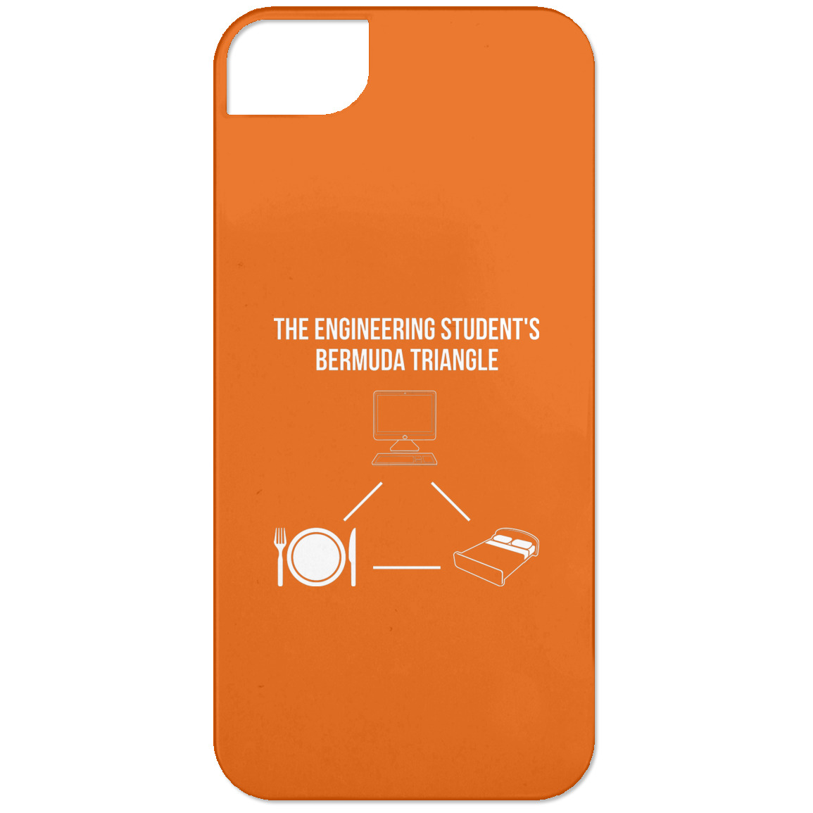 The Engineering Student's Bermuda Triangle (Phone Case)
