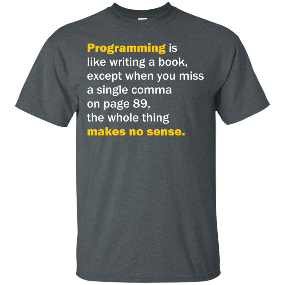 Programming Is Like Writing A Book - Engineering Outfitters
