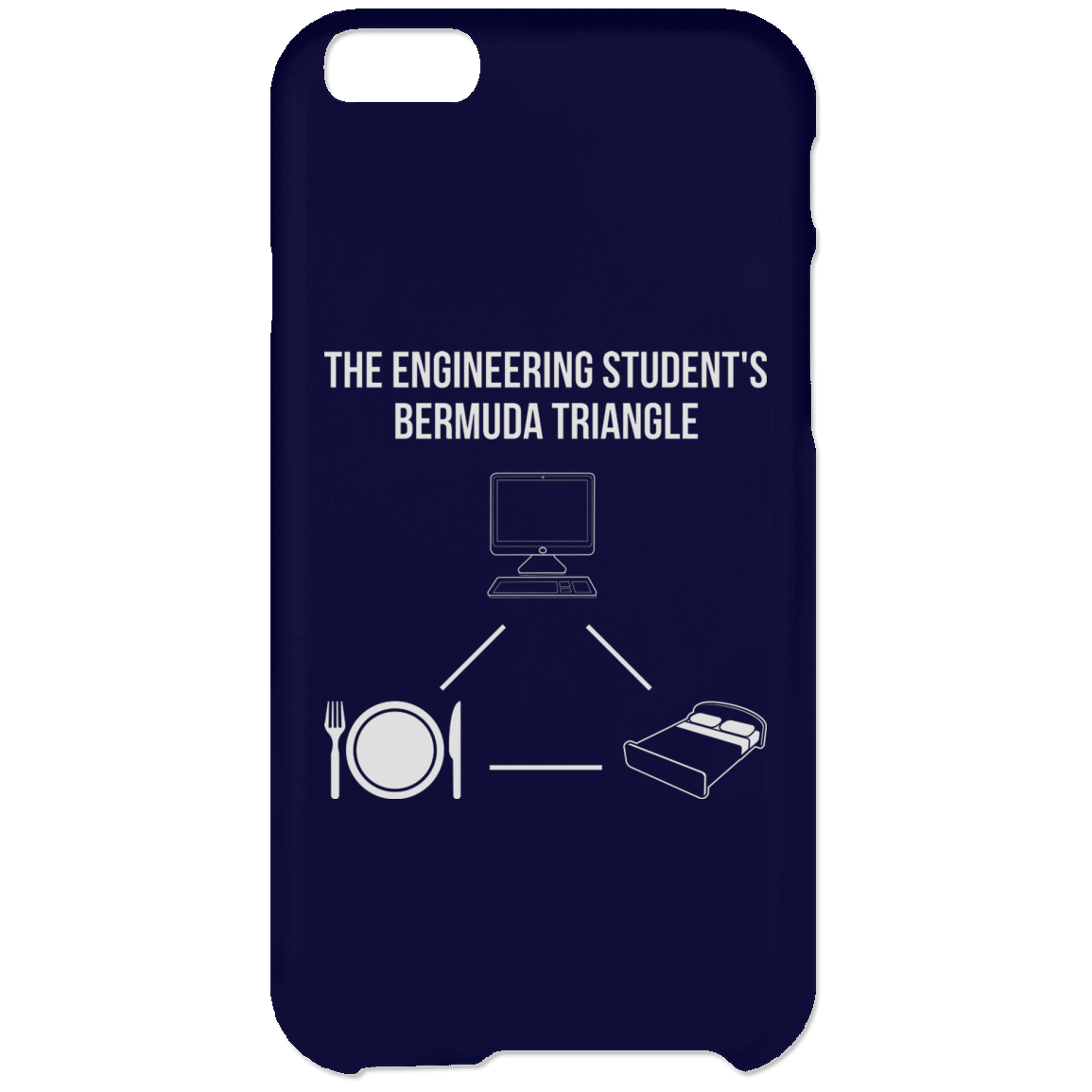 The Engineering Student's Bermuda Triangle (Phone Case)